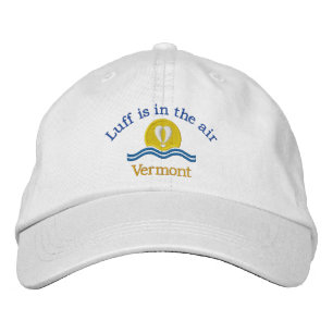 Luffers Sunset_Luff ist in der Luft Vermont Bestickte Kappe