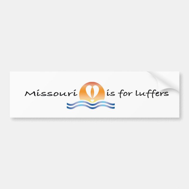 Luffers Sunset_Missouri Autoaufkleber (Vorne)