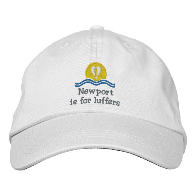 Luffers Sunset_Newport Bestickte Kappe (Vorderseite)