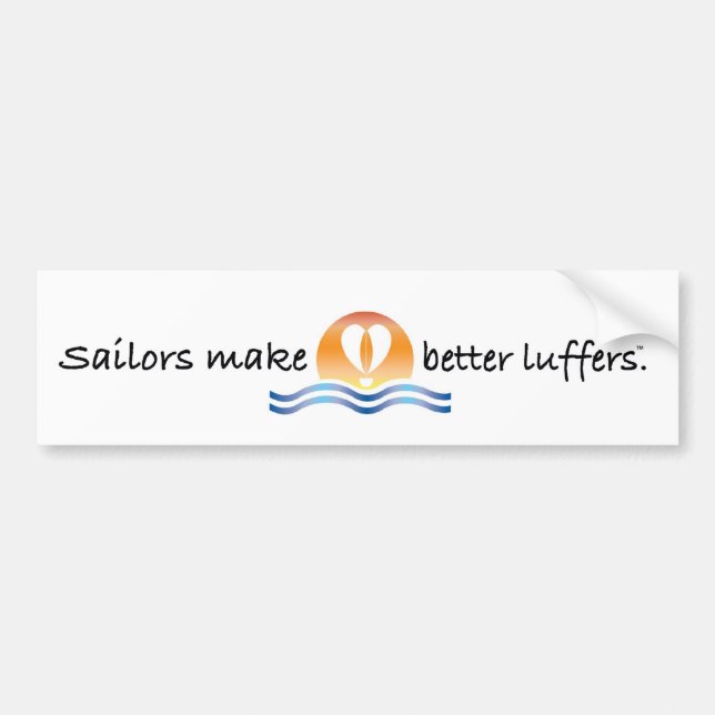 Luffers Sunset_Sailors machen Autoaufkleber (Vorne)