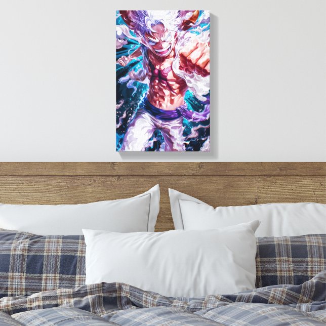 Luffy Gear 5 Liberation Leinwanddruck (Insitu (Schlafzimmer))