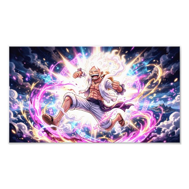 Luffy The Super One  Fotodruck (Vorne)