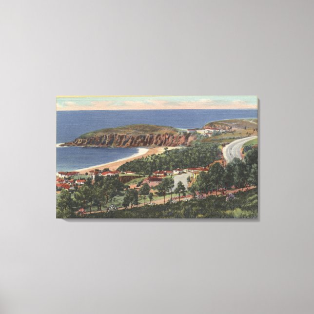 Luft aus der Smaragdbucht Leinwanddruck (Vorderseite)