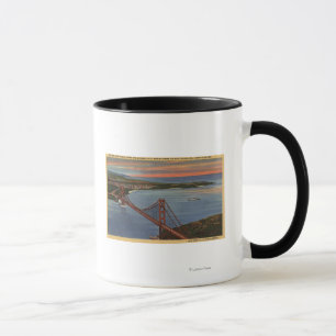 Luft aus Golden Gate Bridge & Bay Area Tasse