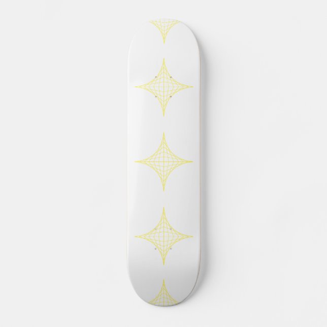 Luft (gelb) skateboard (Vorderseite)