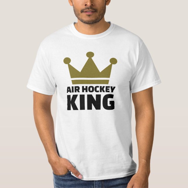 Luft-Hockey König T-Shirt (Vorderseite)