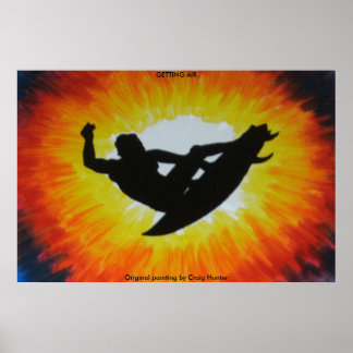Luft holen poster