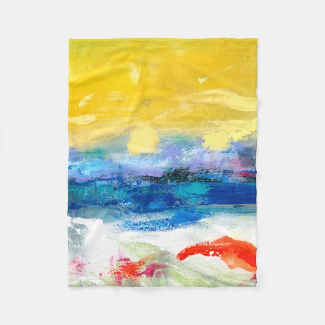 Luft offensichtliches I Fleecedecke (Vorderseite)