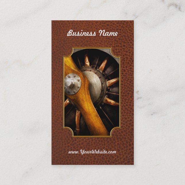 Luft - Sie got Stützen Visitenkarte (Vorderseite)