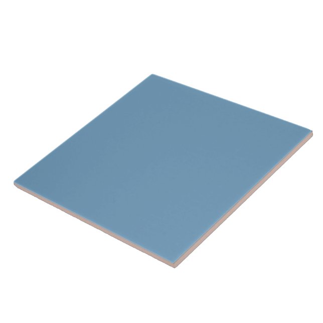 Luft-Überlegenheit blau (Vollfarbe) Fliese (Seite)
