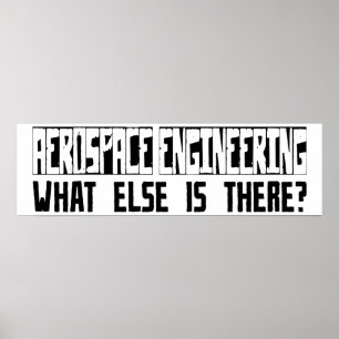 Luft- und Raumfahrt, was gibt es sonst noch? Poster