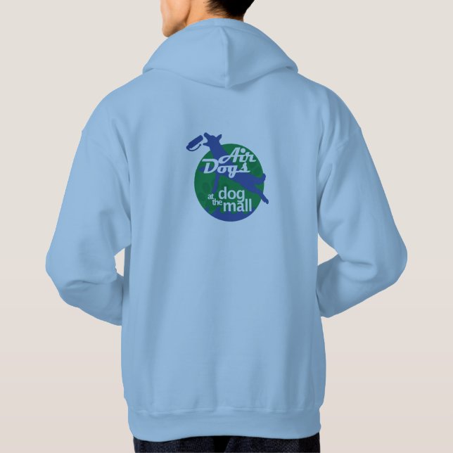 Luft verfolgt Sweatshirt-Blau Hoodie (Rückseite)