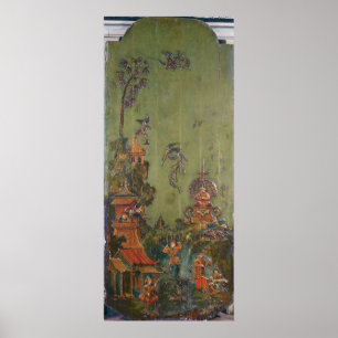 Luft, von einer Reihe darstellenden Platten Poster