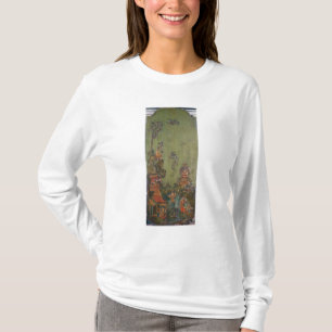 Luft, von einer Reihe darstellenden Platten T-Shirt