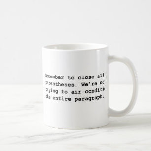 Luft-Zustands-Tasse Tasse