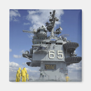 Luftabteilung Seeleute prüfen das Sprenger syste Magnet