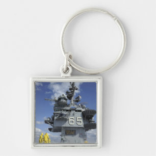 Luftabteilung Seeleute prüfen das Sprenger syste Schlüsselanhänger