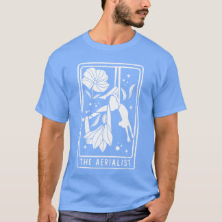 Luftakrobatin Floral Akrobatik Tänzerin Luftseide  T-Shirt
