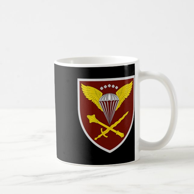 Luftangriffskräftekommando (Ukraine) V2 Ukrainisch Kaffeetasse (Rechts)