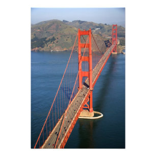 Luftansicht der Golden Gate Bridge in der Fotodruck