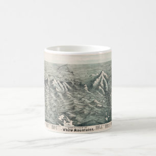 Luftansicht der White Mountains, New Hampshire 189 Kaffeetasse
