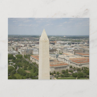 Luftaufführung oben im Washington Monument Postkarte