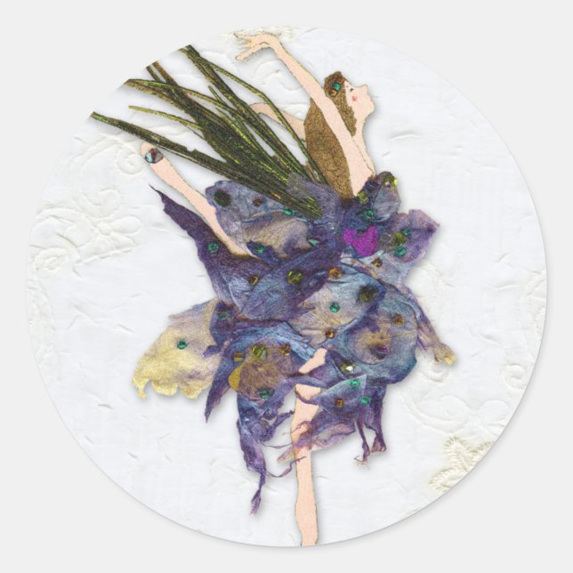 Luftaufkleber Runder Aufkleber (Vorderseite)