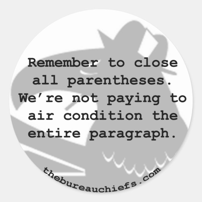 Luftaufkleber Runder Aufkleber (Vorderseite)