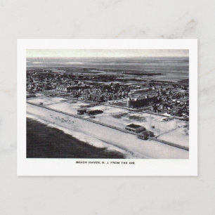 Luftaufnahme, Beach Haven NJ Vintag Postkarte