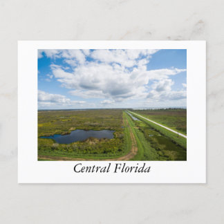 Luftaufnahme Central Florida Postkarte