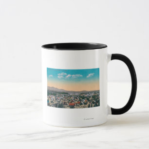 Luftaufnahme der CityCoeur d'Alene, ID Tasse