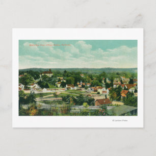 Luftaufnahme der CityPaso Robles, CA Postkarte