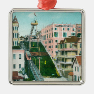 Luftaufnahme der Engels-Flug-Laufkatze Ornament Aus Metall