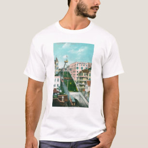 Luftaufnahme der Engels-Flug-Laufkatze T-Shirt