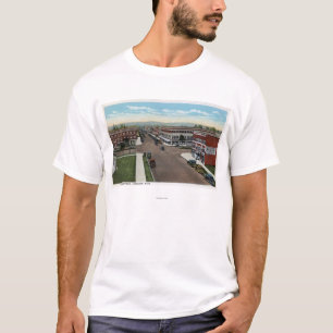 Luftaufnahme der Handels-Allee T-Shirt