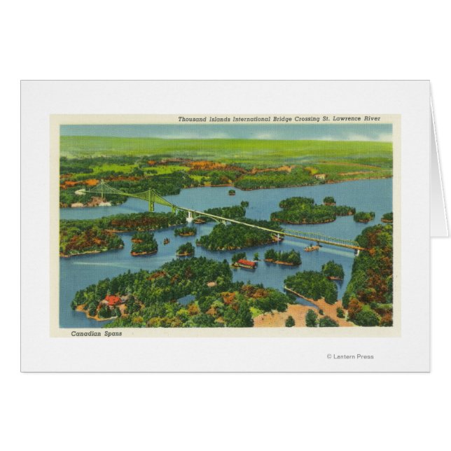 Luftaufnahme der Internationalen Brücke (Vorderseite (Horizontal))