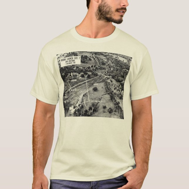 Luftaufnahme der Raketen in Kuba 1962 T-Shirt (Vorderseite)