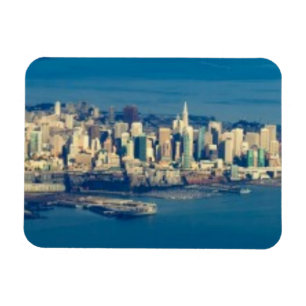 Luftaufnahme der San Francisco Bay Magnet