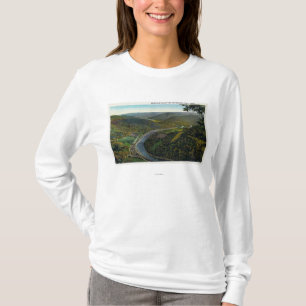 Luftaufnahme der Spur und des Deerfield Tales T-Shirt