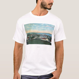 Luftaufnahme der Stadt 2 T-Shirt
