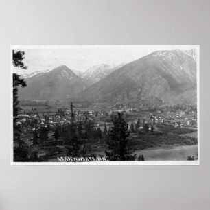 Luftaufnahme der Stadt 6 Poster