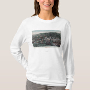 Luftaufnahme der Stadt # des 2Sonora, CA T-Shirt