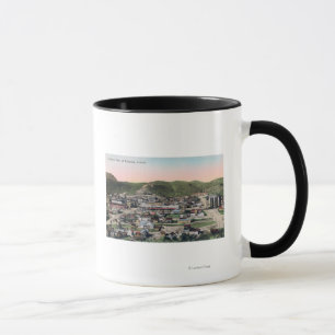 Luftaufnahme der Stadt Kingman, AZ Tasse