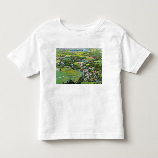 Luftaufnahme der Stadt Kleinkind T-shirt (Vorderseite)