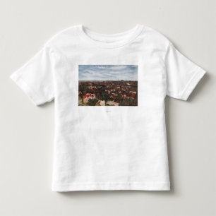 Luftaufnahme der Stadt Kleinkind T-shirt