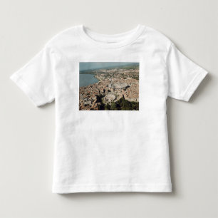 Luftaufnahme der Stadt mit Kleinkind T-shirt