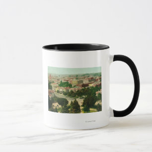 Luftaufnahme der Stadt Tasse