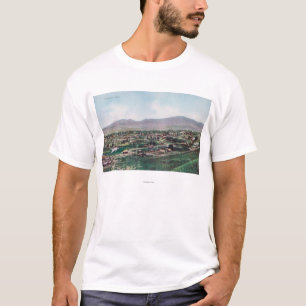 Luftaufnahme der Stadt von den Hügeln T-Shirt