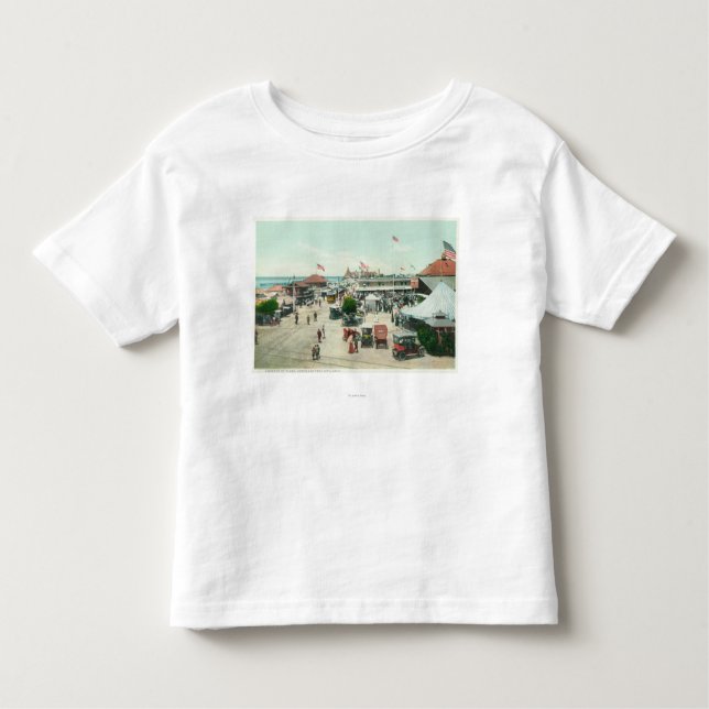 Luftaufnahme der Zelt-Stadt und der Kleinkind T-shirt (Vorderseite)