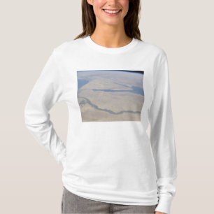 Luftaufnahme des Ägyptens und des Sinai Peninsul T-Shirt